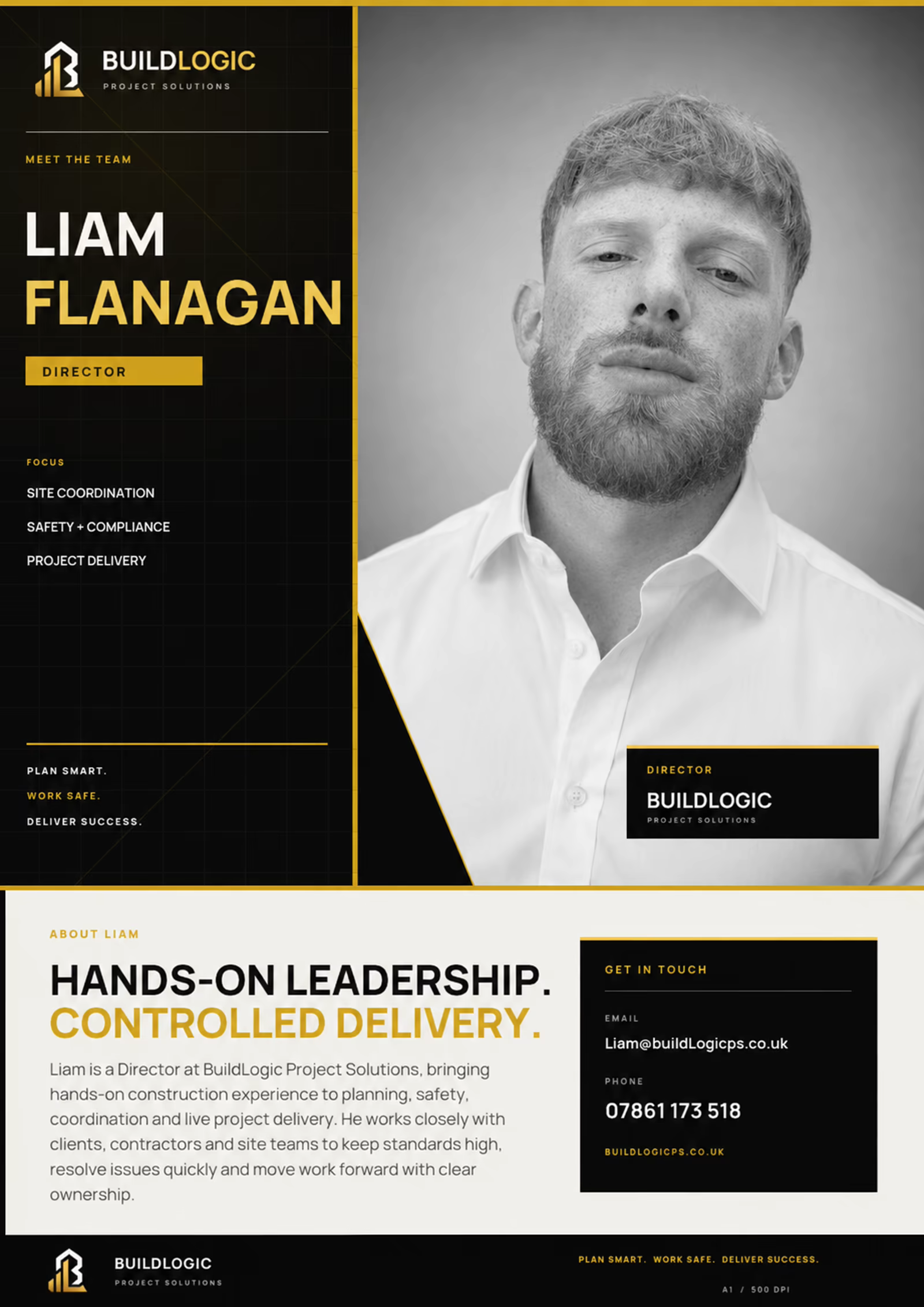 BuildLogic director profile for Liam Flanagan